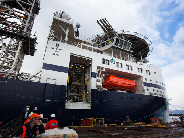 Island Performer Docks in New Orleans