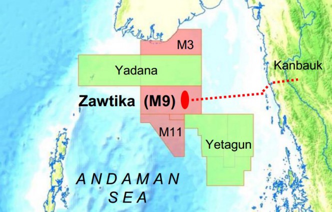 Thai Oil Company PTTEP looking to Halt Myanmar Operations