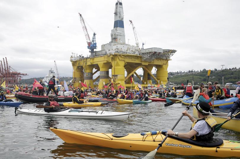 Shell to Explore Arctic Despite Seattle Protests